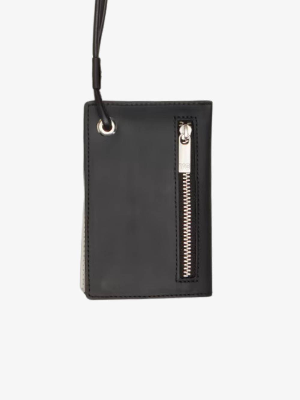 Y-3 Portafoglio IJ9891 In Vera Pelle Nero