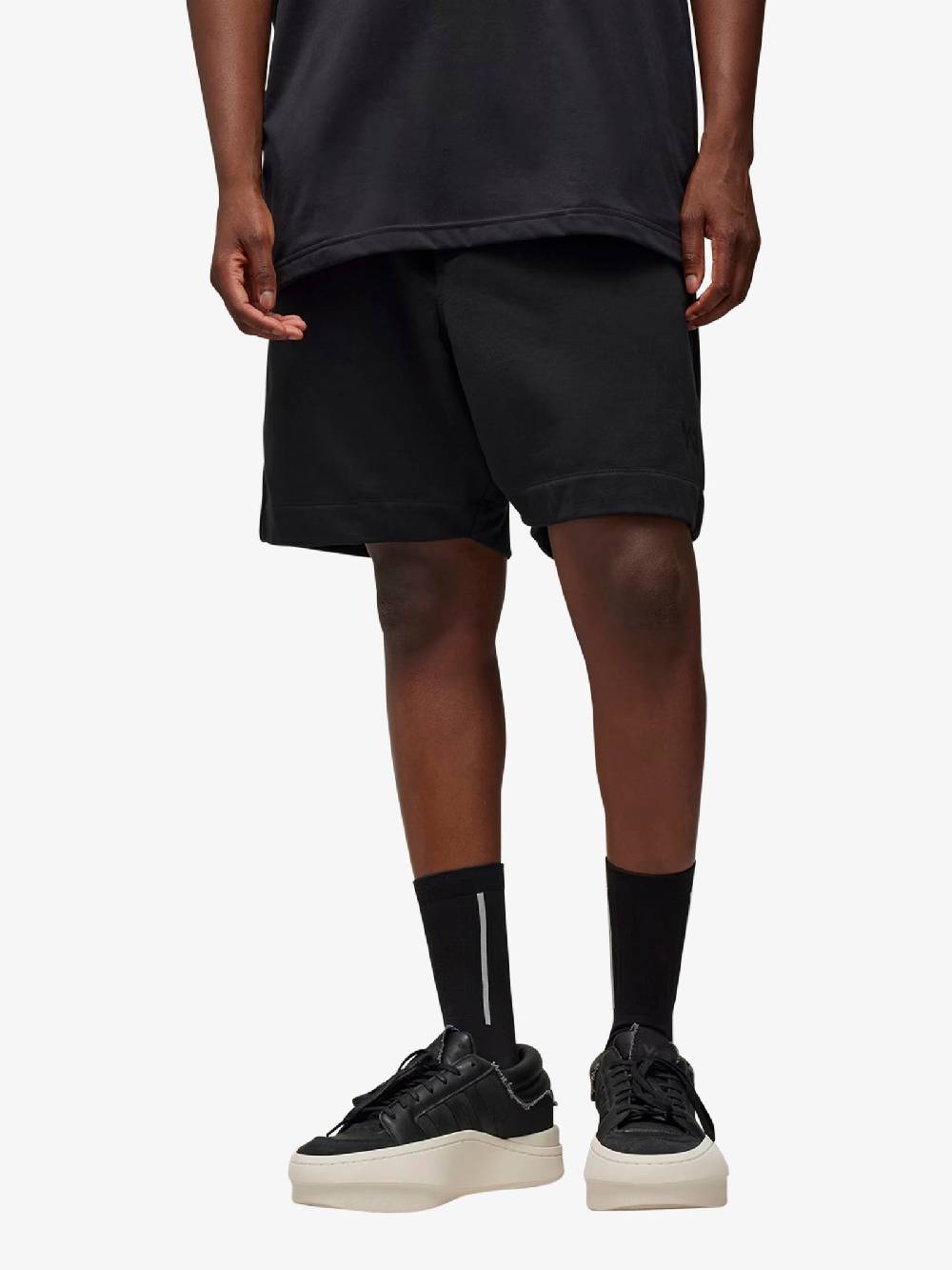 Y-3 Shorts French Terry IV5576 Uomo Nero