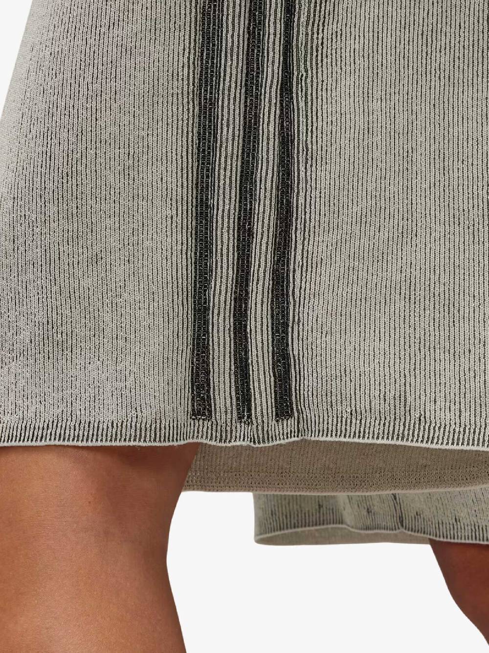 Y-3 Shorts Graphic Knit IV7741 Viscosa Bianco