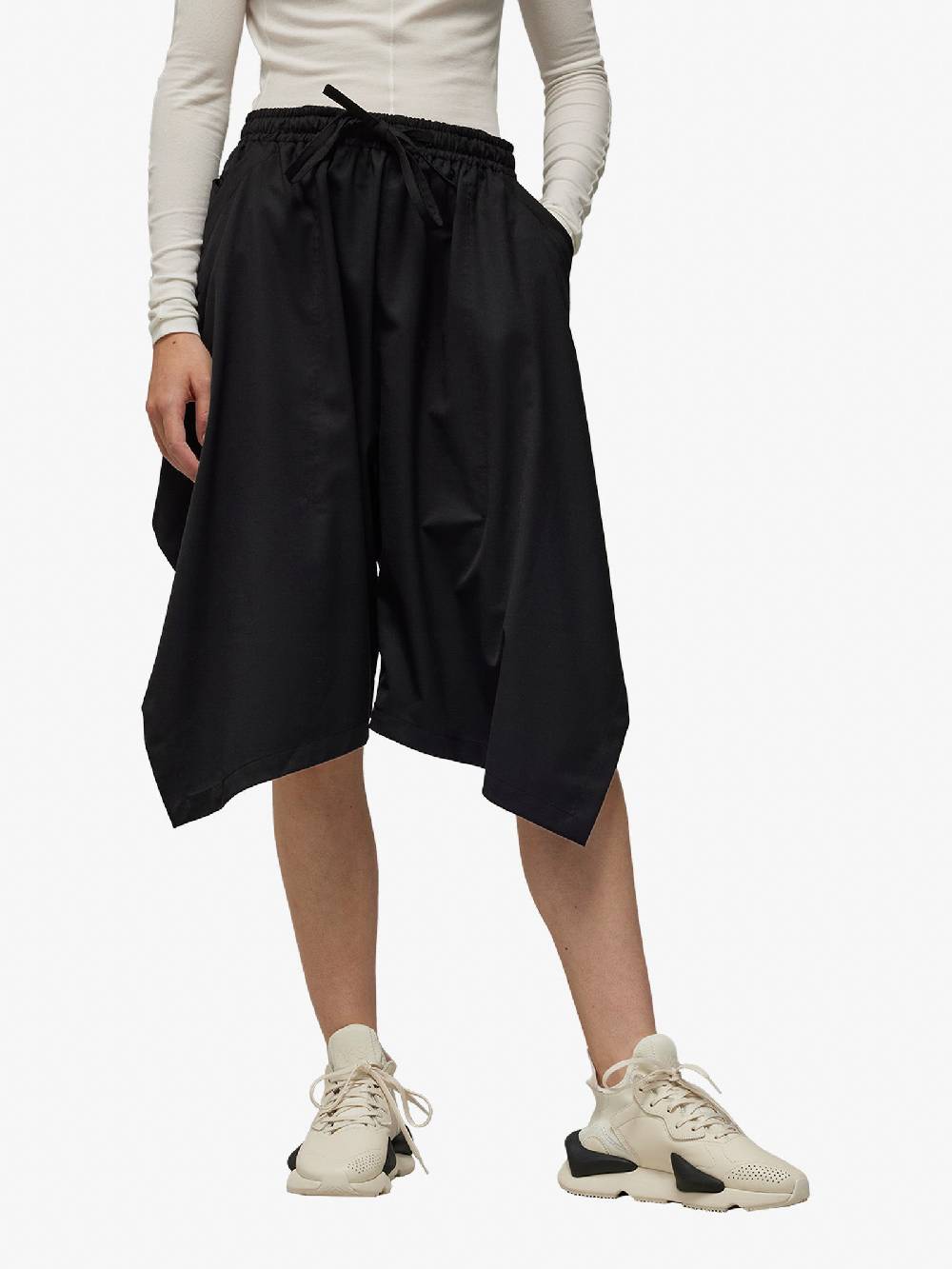 Y-3 Shorts Refined Woven IN4371 Donna Nero