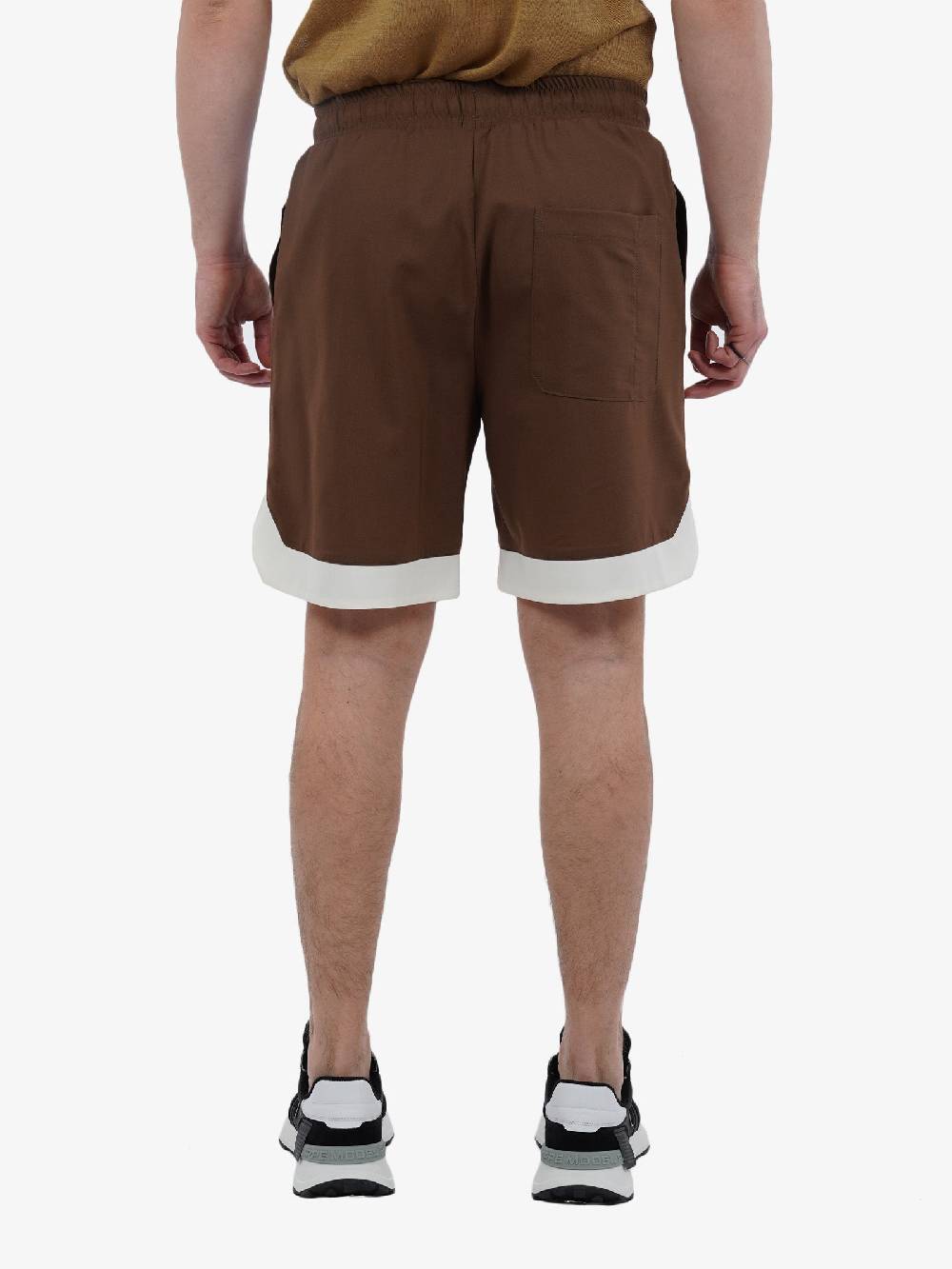 YES LONDON Bermuda Casual Uomo Marrone