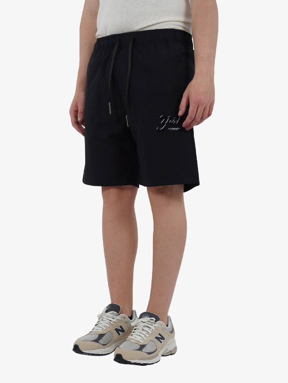 YES LONDON Bermuda Morbido XS4189 Uomo Nero