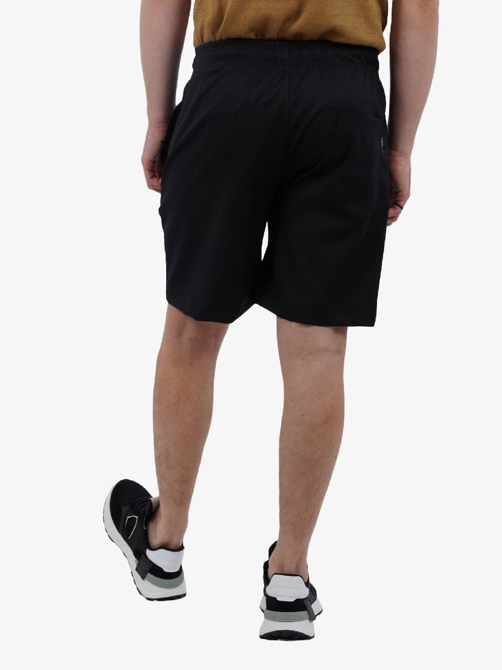 YES LONDON Bermuda Uomo In Lana Nero