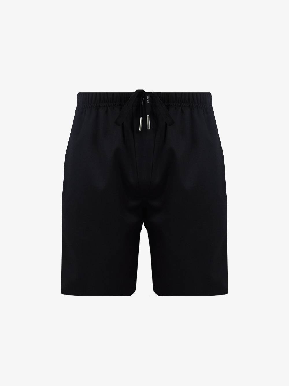 YES LONDON Bermuda uomo in lana nero