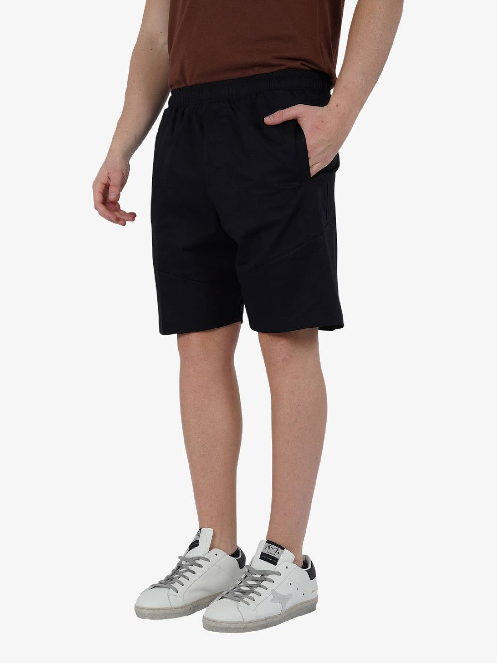 YES LONDON Bermuda XS4223 Uomo Cotone Nero