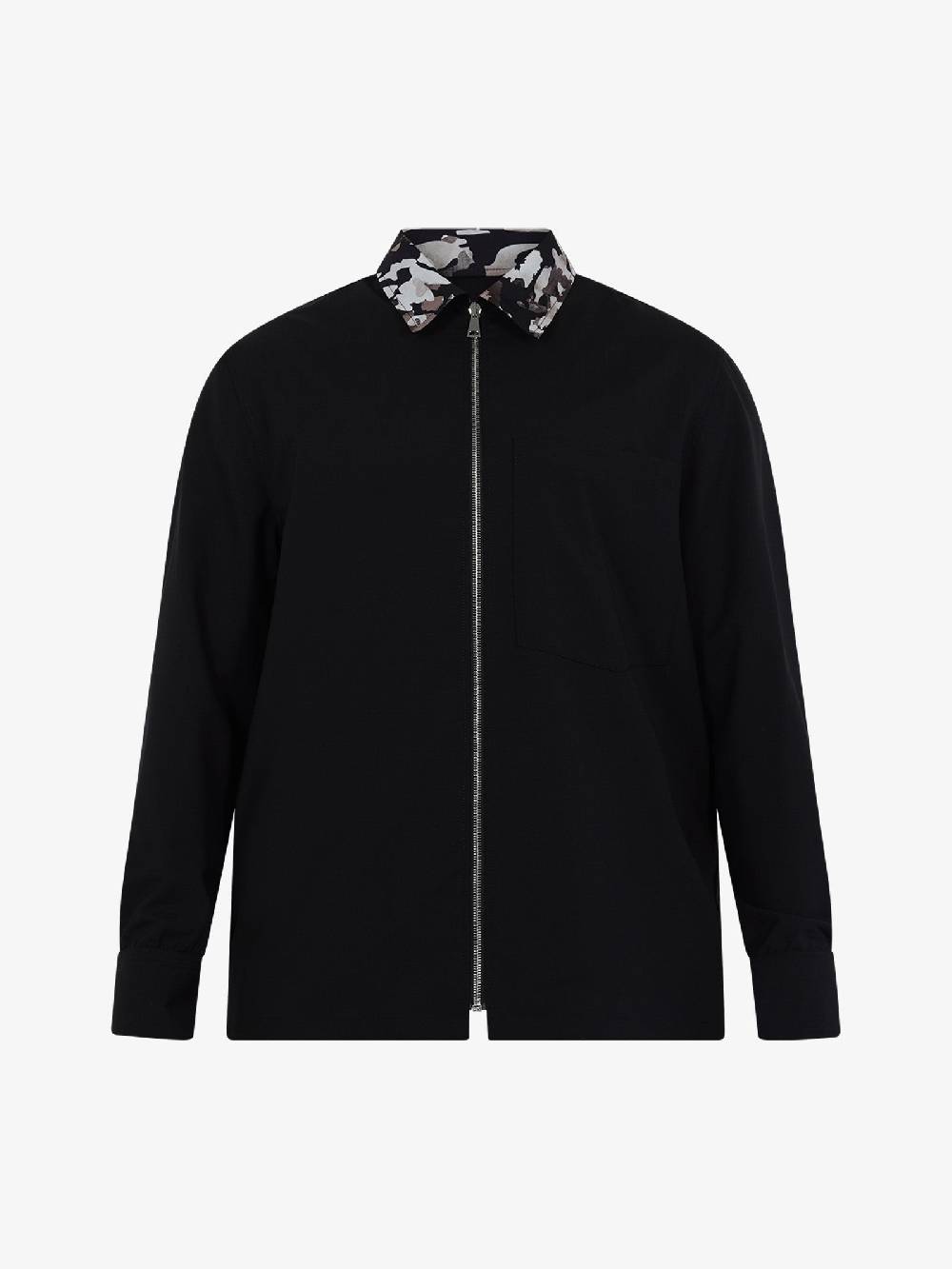 YES LONDON Camicia XCM7167 Uomo Lana Nero