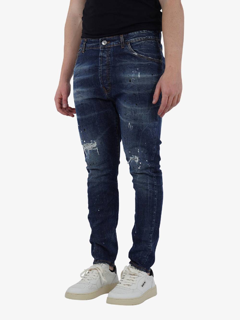 YES LONDON Jeans XJ3118/TWIST Uomo Cotone Denim