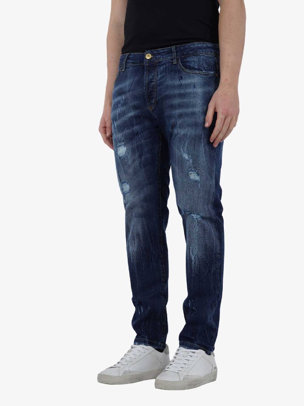 YES LONDON Jeans XJ3131/COOL Uomo Cotone Denim