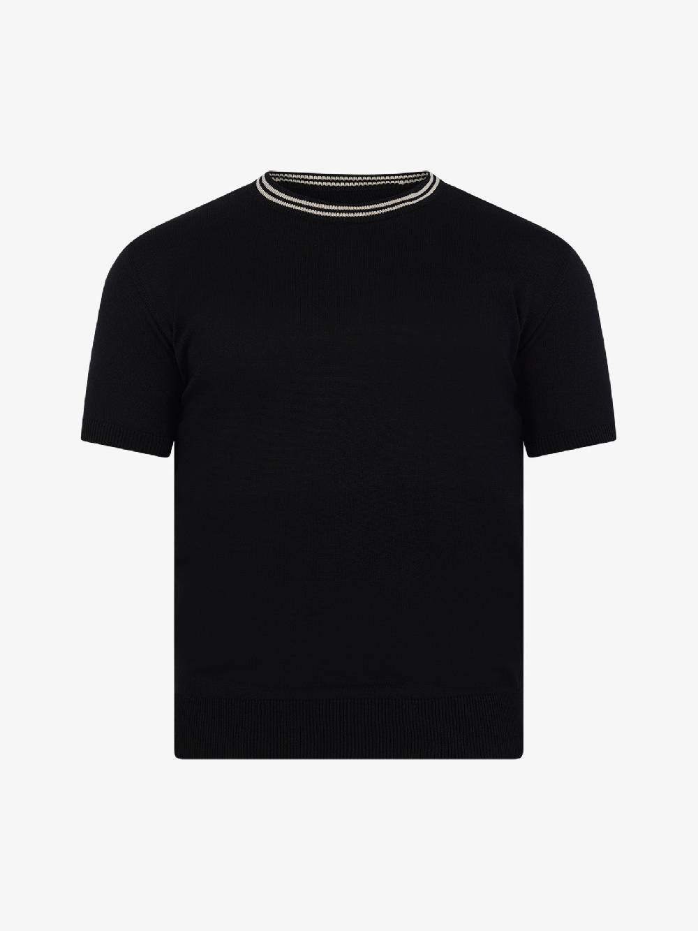 YES LONDON Maglia XML3556 Uomo Cotone Nero