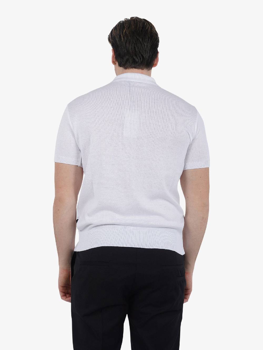 YES LONDON Maglia XML3558 Uomo Cotone Bianco