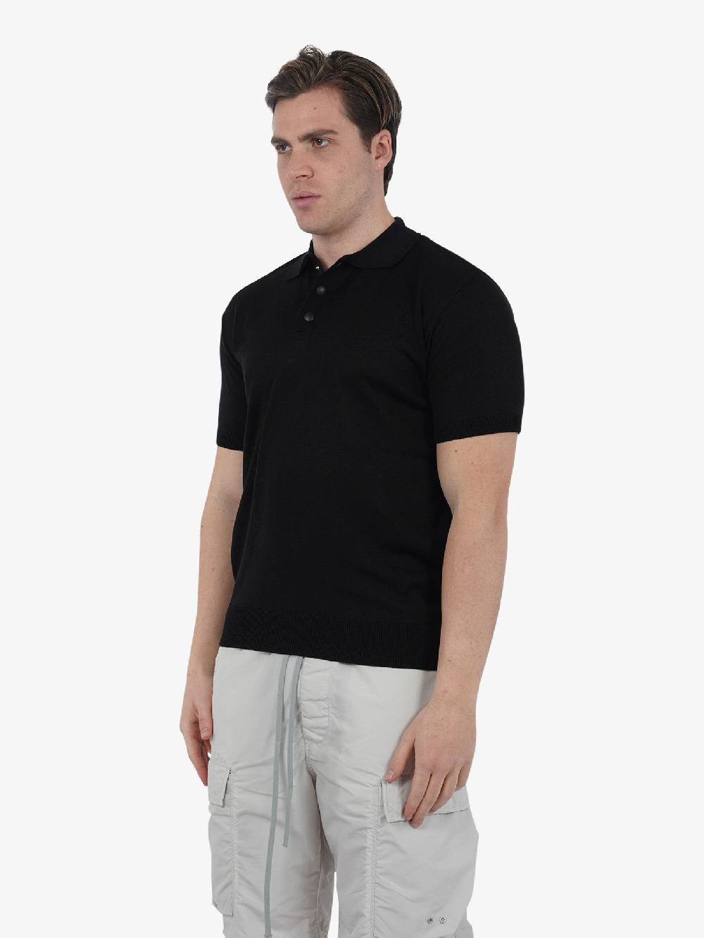 YES LONDON Maglia XML3558 Uomo Cotone Nero