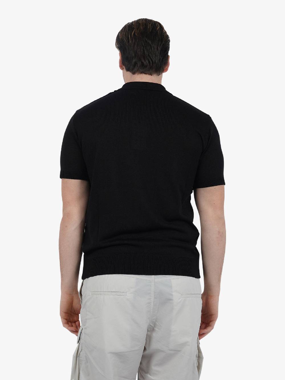 YES LONDON Maglia XML3558 Uomo Cotone Nero