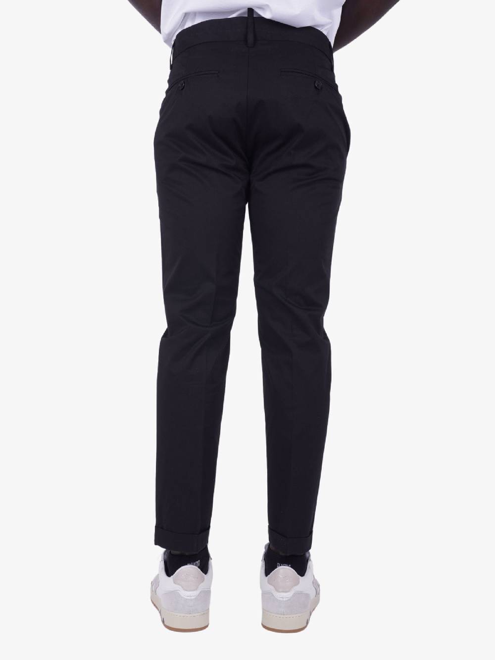 YES LONDON Pantalone In Misto Lana Uomo Slim Fit