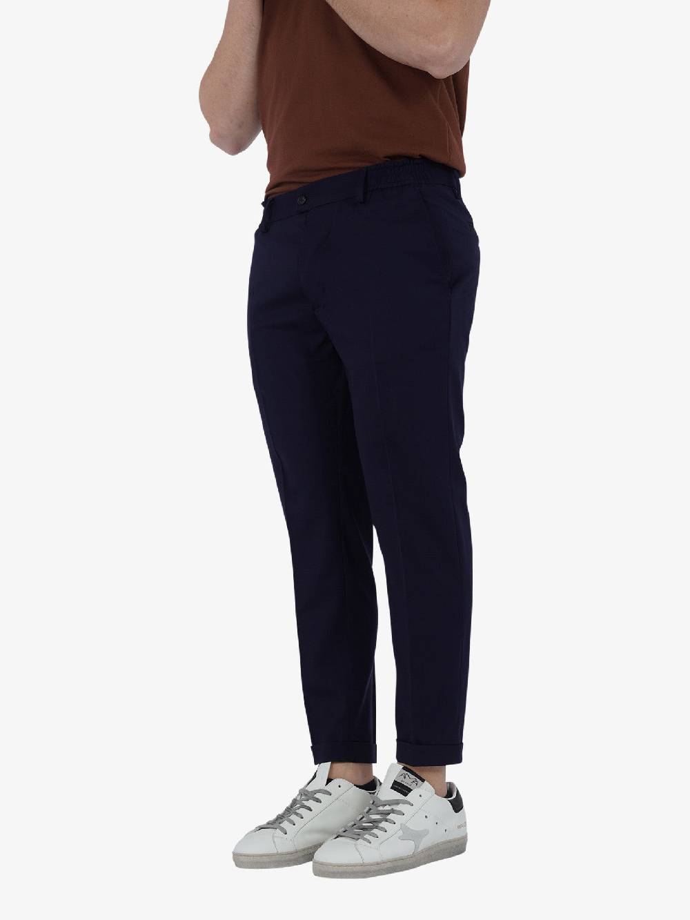 YES LONDON Pantalone XP3212 Uomo Lana Blu