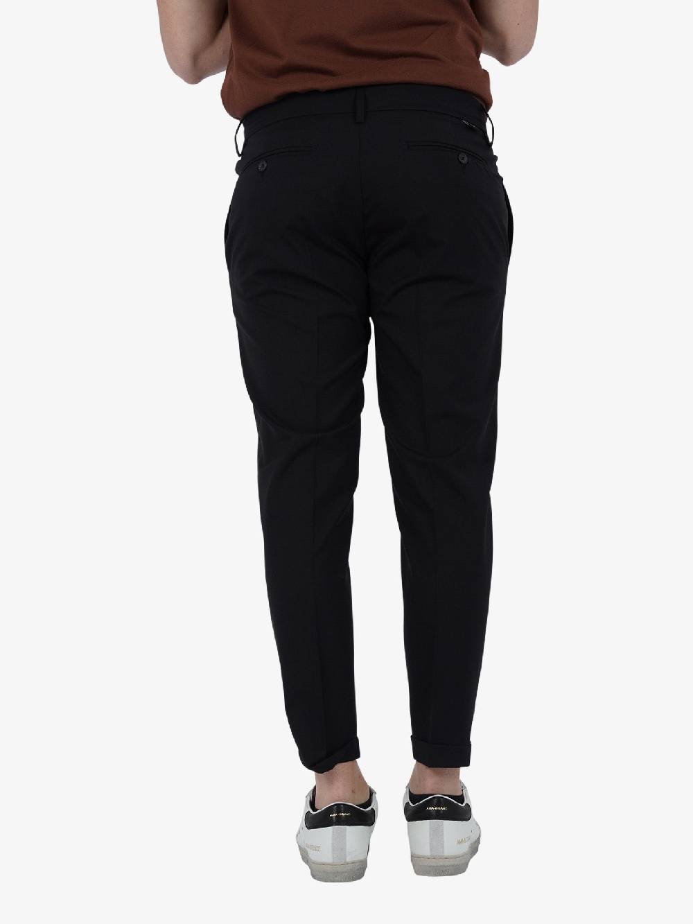 YES LONDON Pantalone XP3212 Uomo Lana Nero