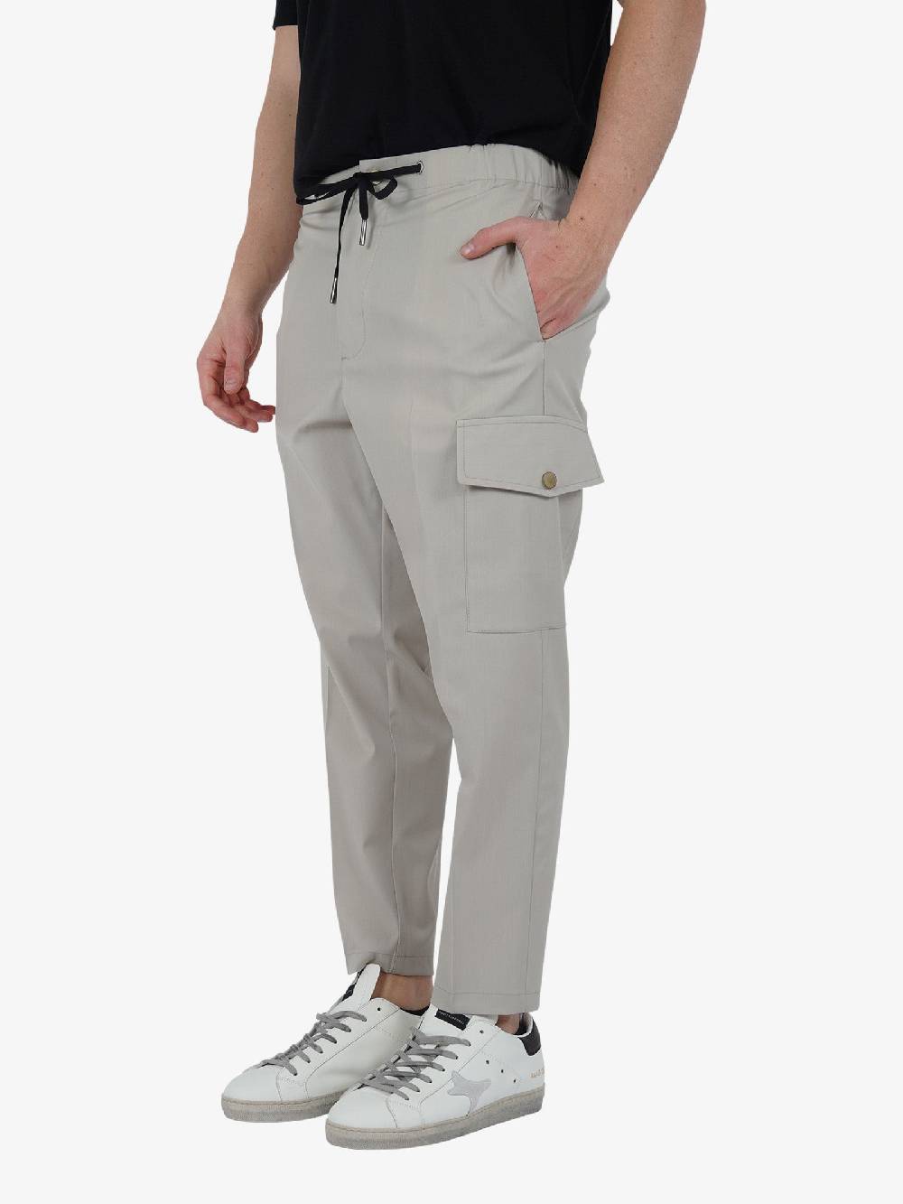 YES LONDON Pantalone XP3216 Uomo Panna