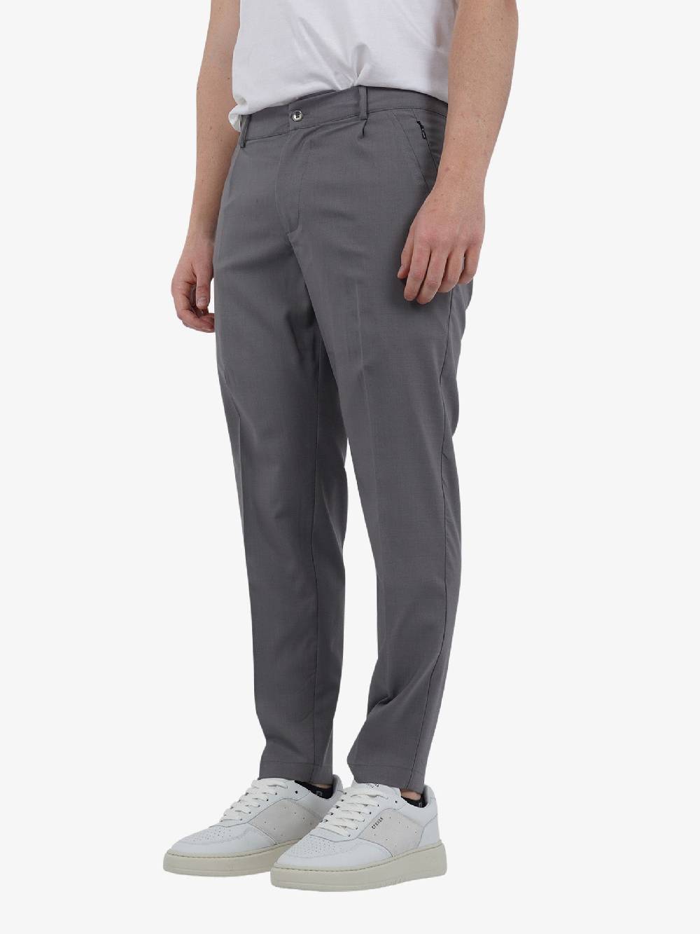 YES LONDON Pantalone XP3224 Uomo Lana Grigio
