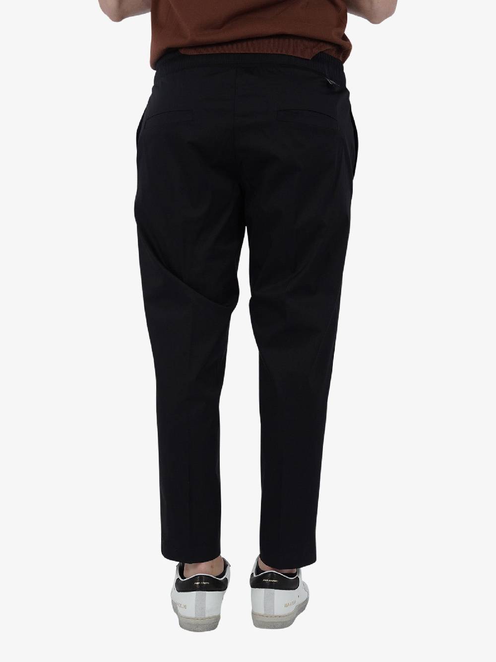 YES LONDON Pantalone XP3231/CIOTT Uomo Cotone Nero