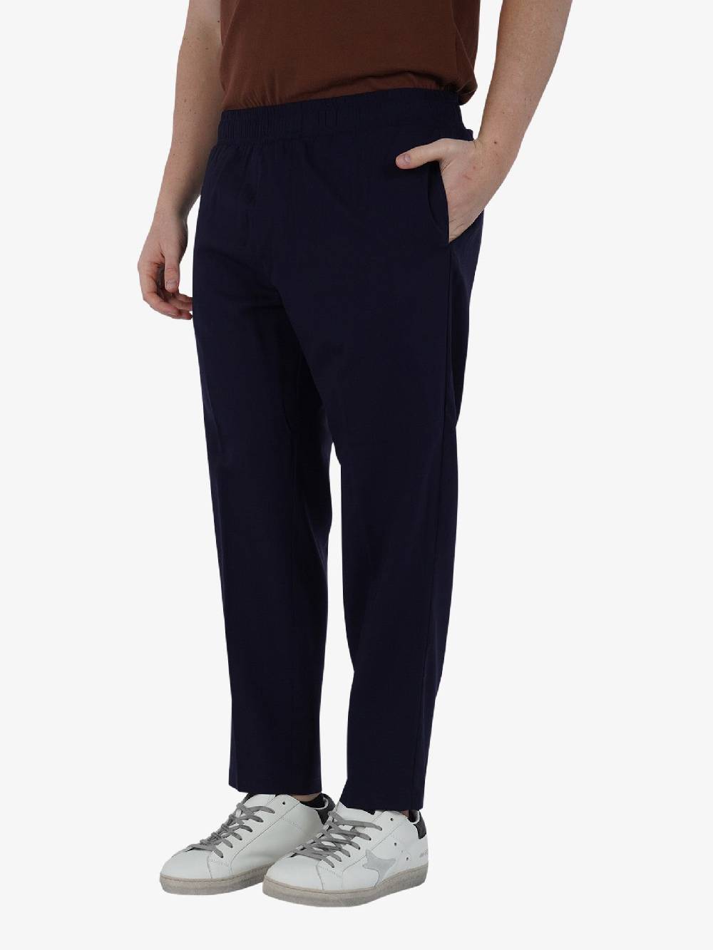 YES LONDON Pantalone XP3231 Uomo Cotone Blu