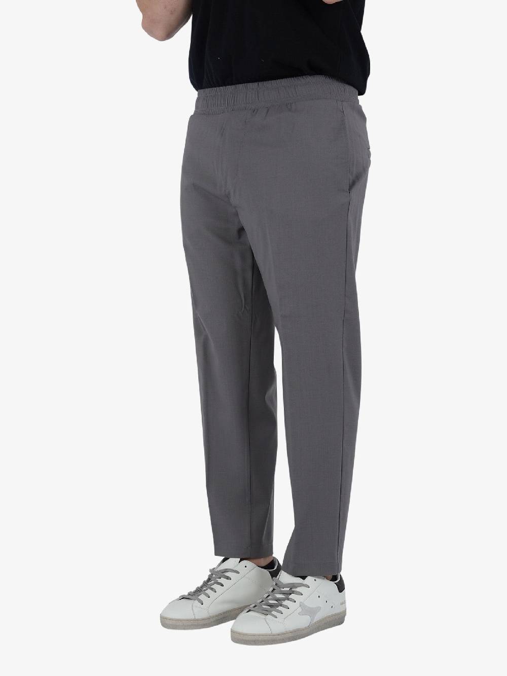 YES LONDON Pantalone XP3231 Uomo Cotone Grigio