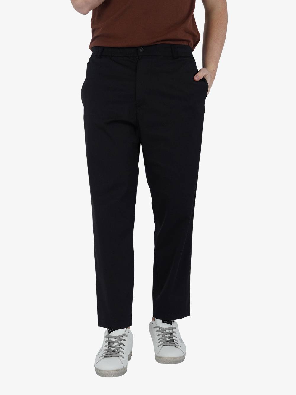 YES LONDON Pantalone XP3233 uomo nero