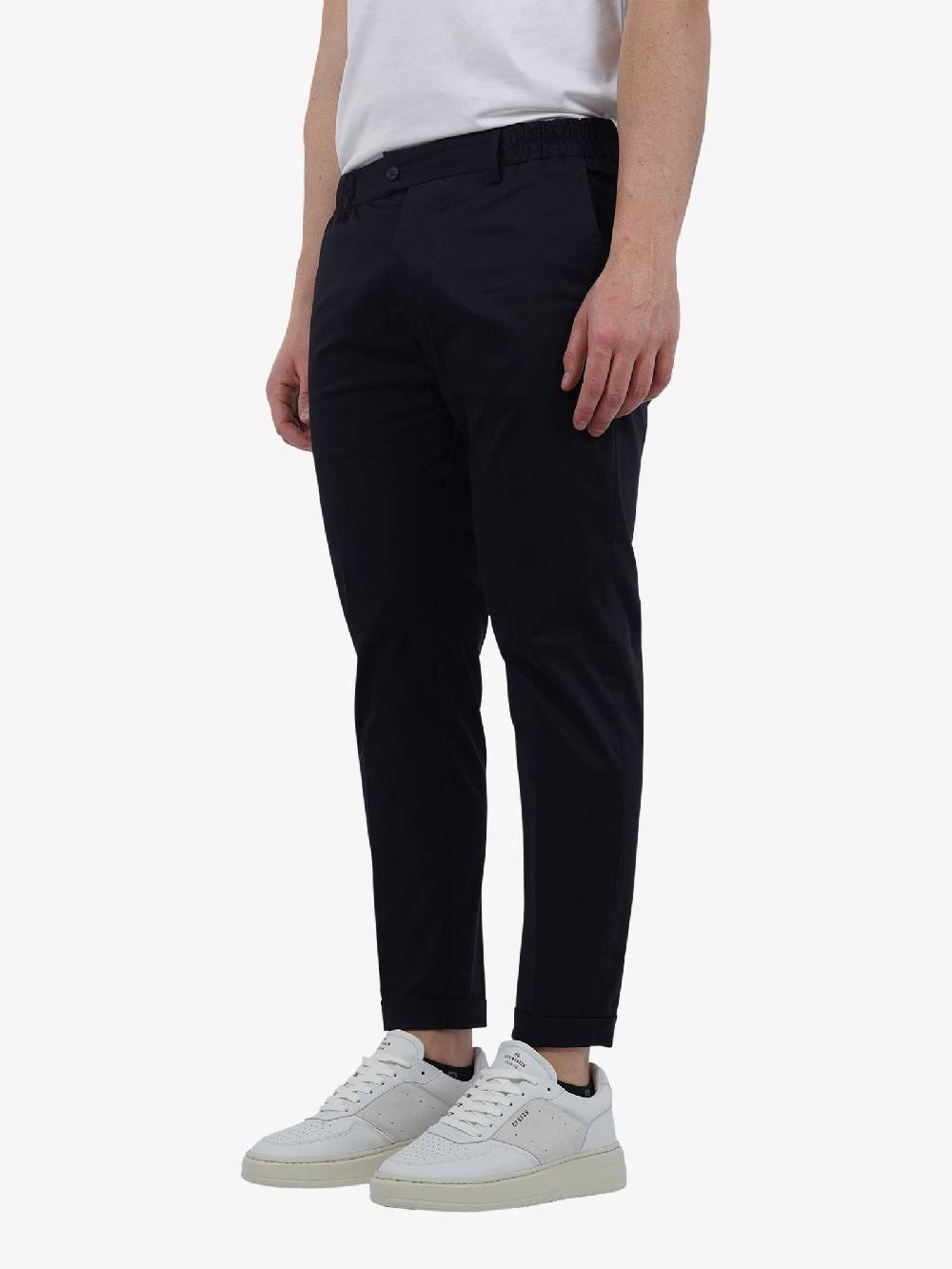 YES LONDON Pantalone XP3237 Uomo Cotone Blu