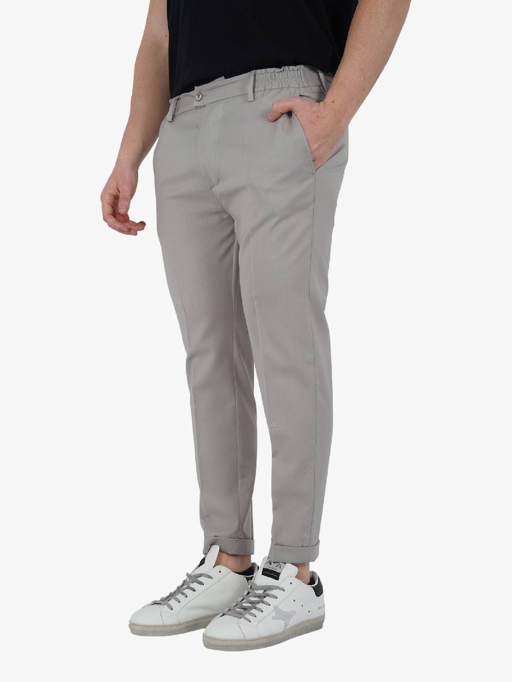 YES LONDON Pantalone XP3238 Uomo Lana Beige