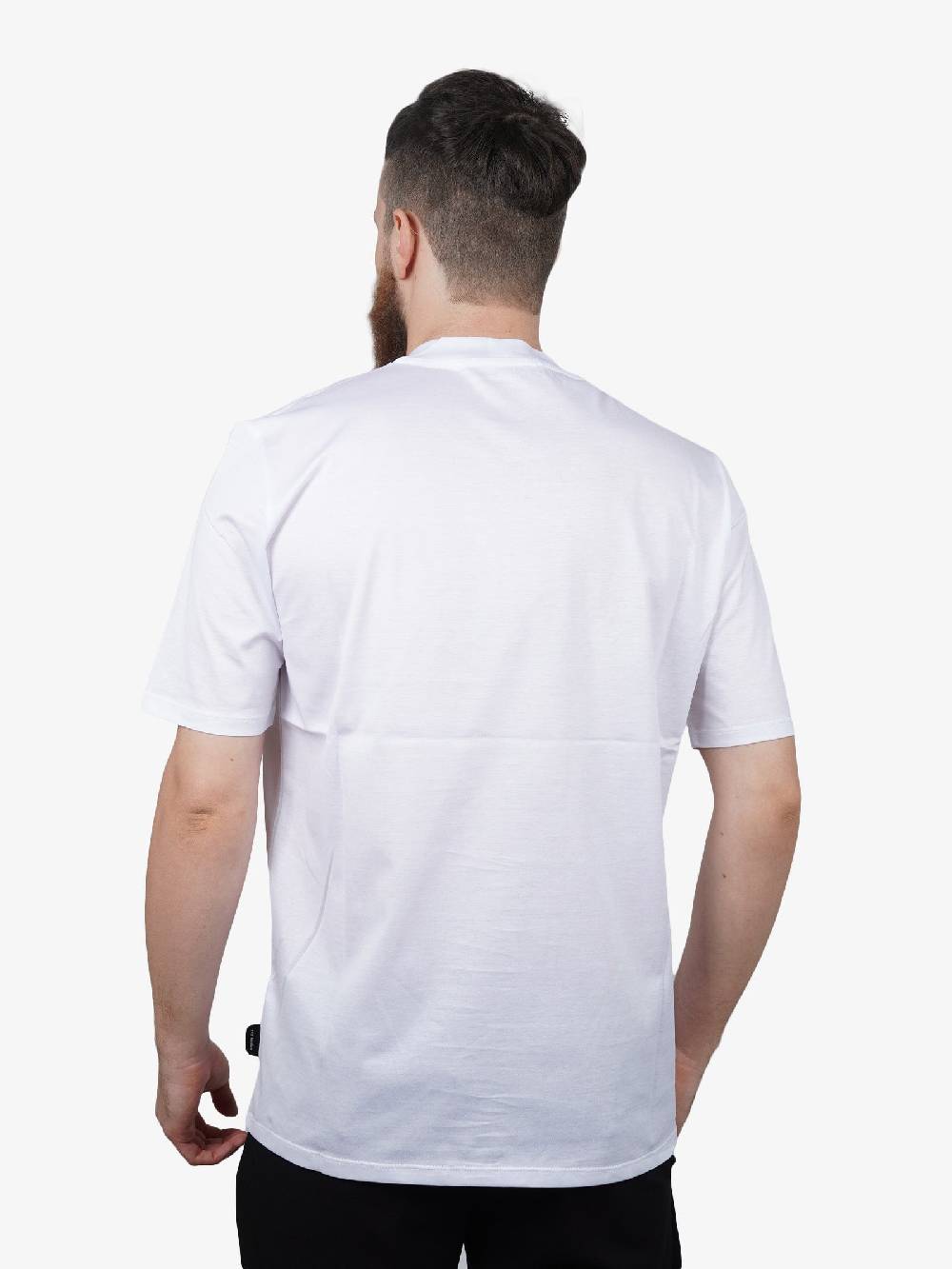 YES LONDON T-shirt 4007 Uomo In Cotone Bianco