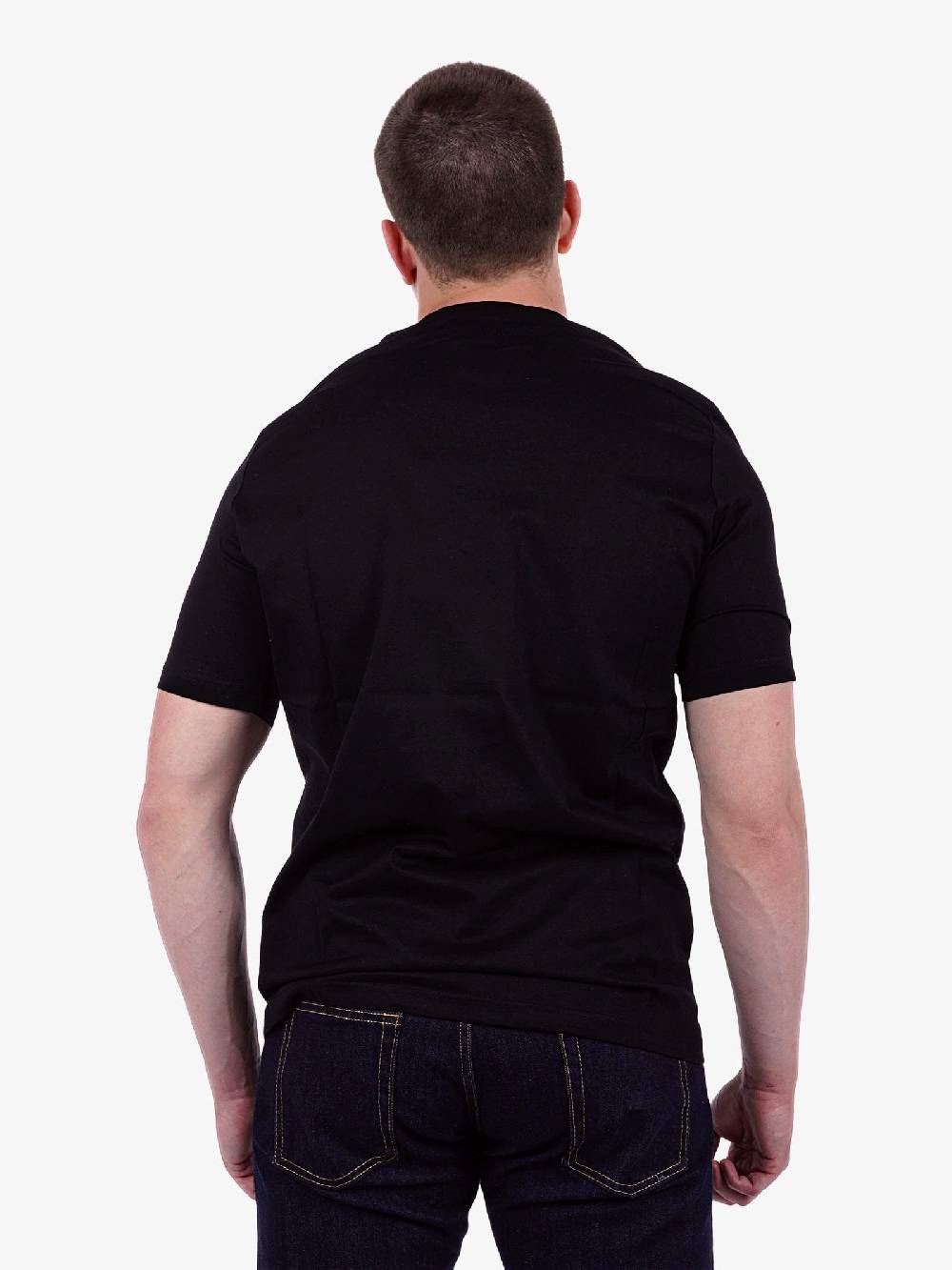 YES LONDON T-shirt In Cotone Uomo Nera