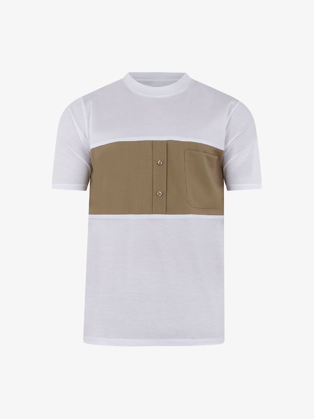 YES LONDON T-shirt XM4113 Uomo Cotone Bianco