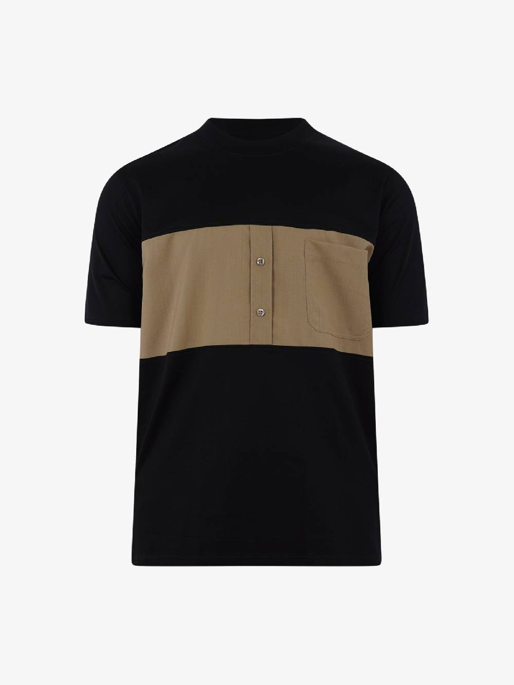 YES LONDON T-shirt XM4113 Uomo Cotone Nero