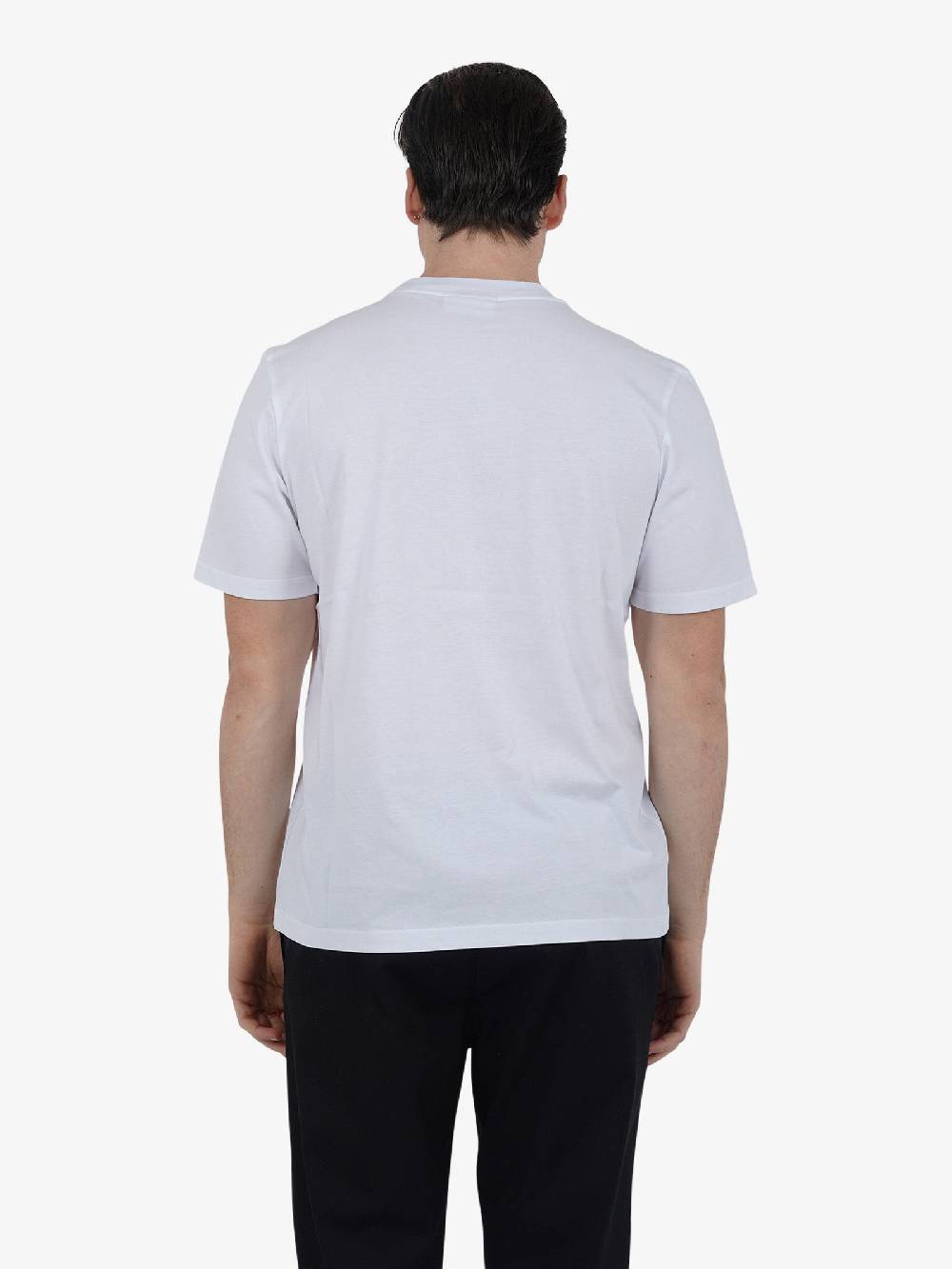 YES LONDON T-shirt XM4116 Uomo Cotone Bianco