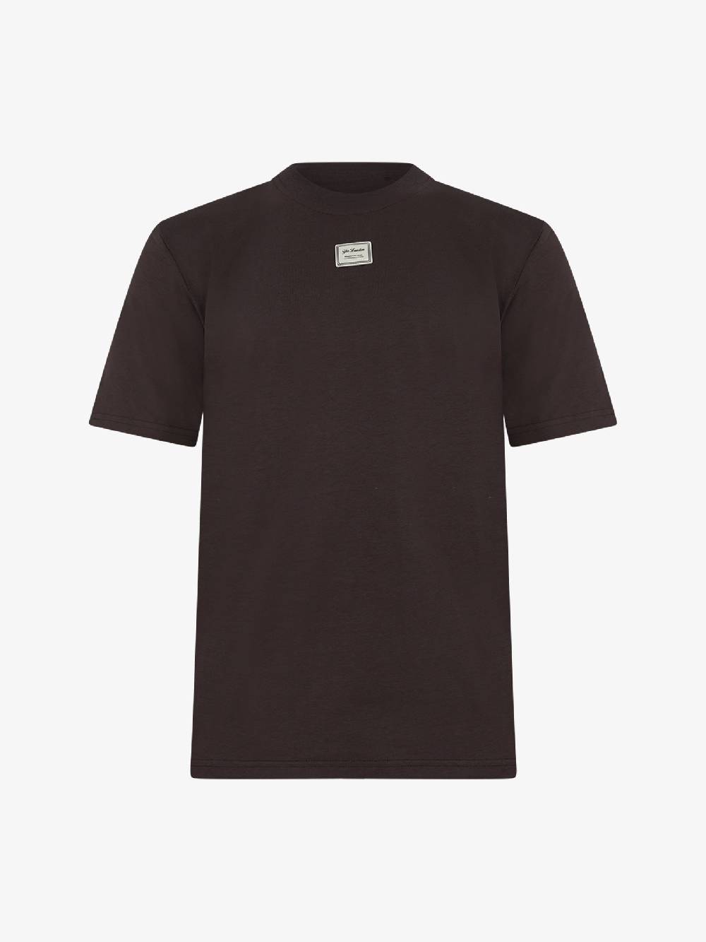 YES LONDON T-shirt XM4116 Uomo Cotone Marrone