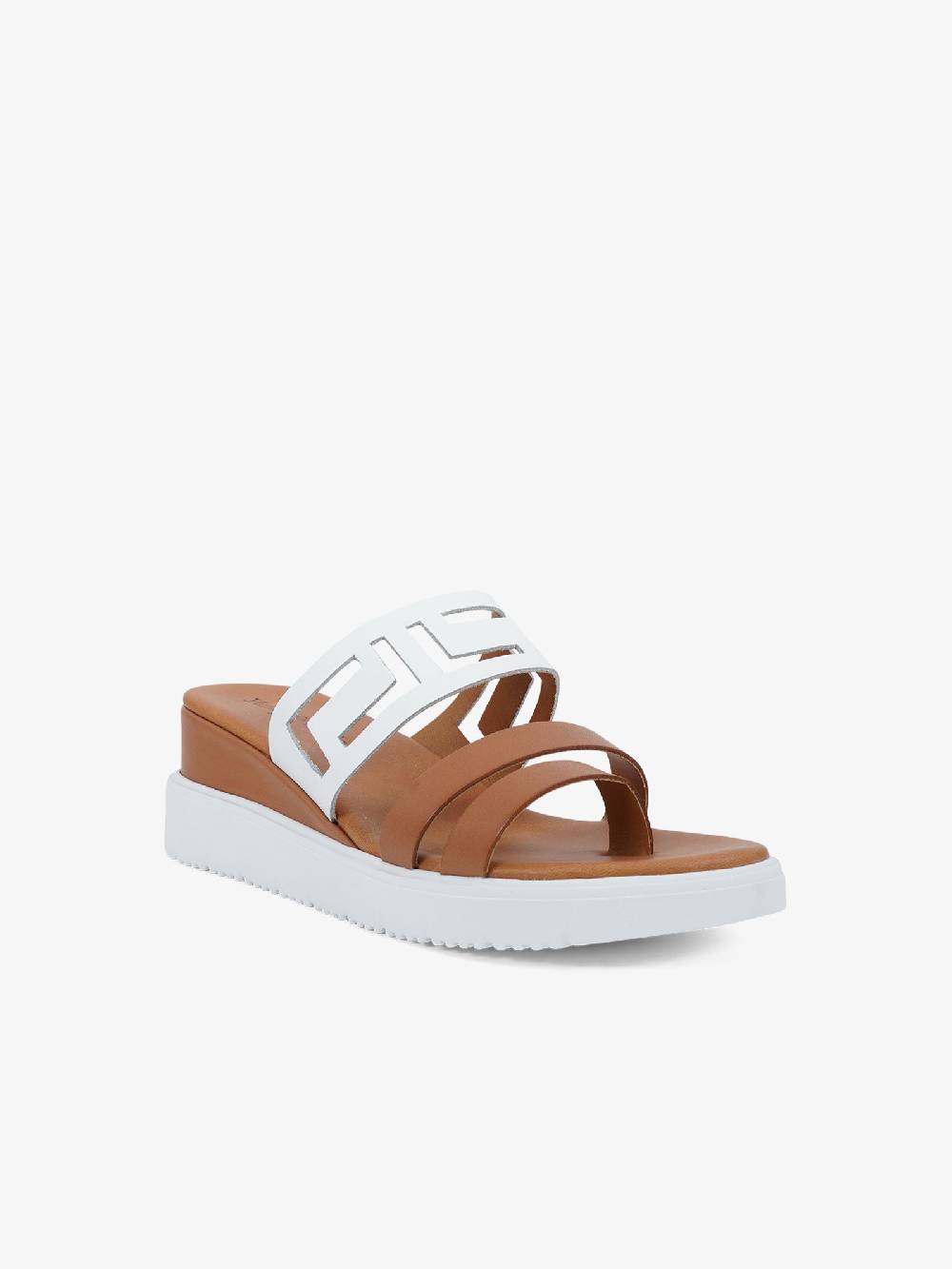 YUNA MARSELLA Sandali FZ313 Donna Pelle Marrone