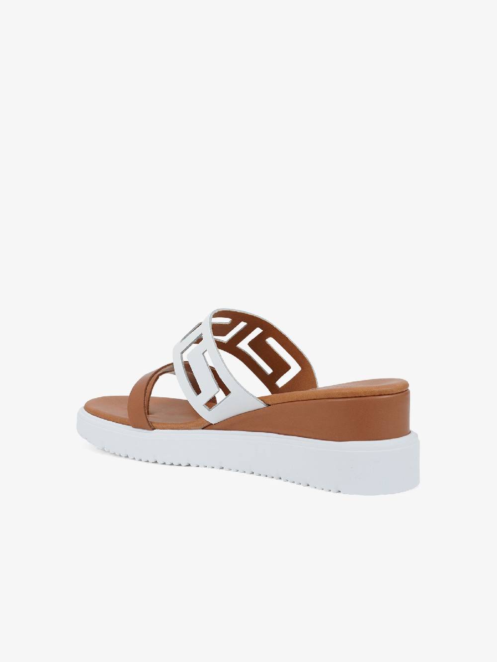 YUNA MARSELLA Sandali FZ313 Donna Pelle Marrone