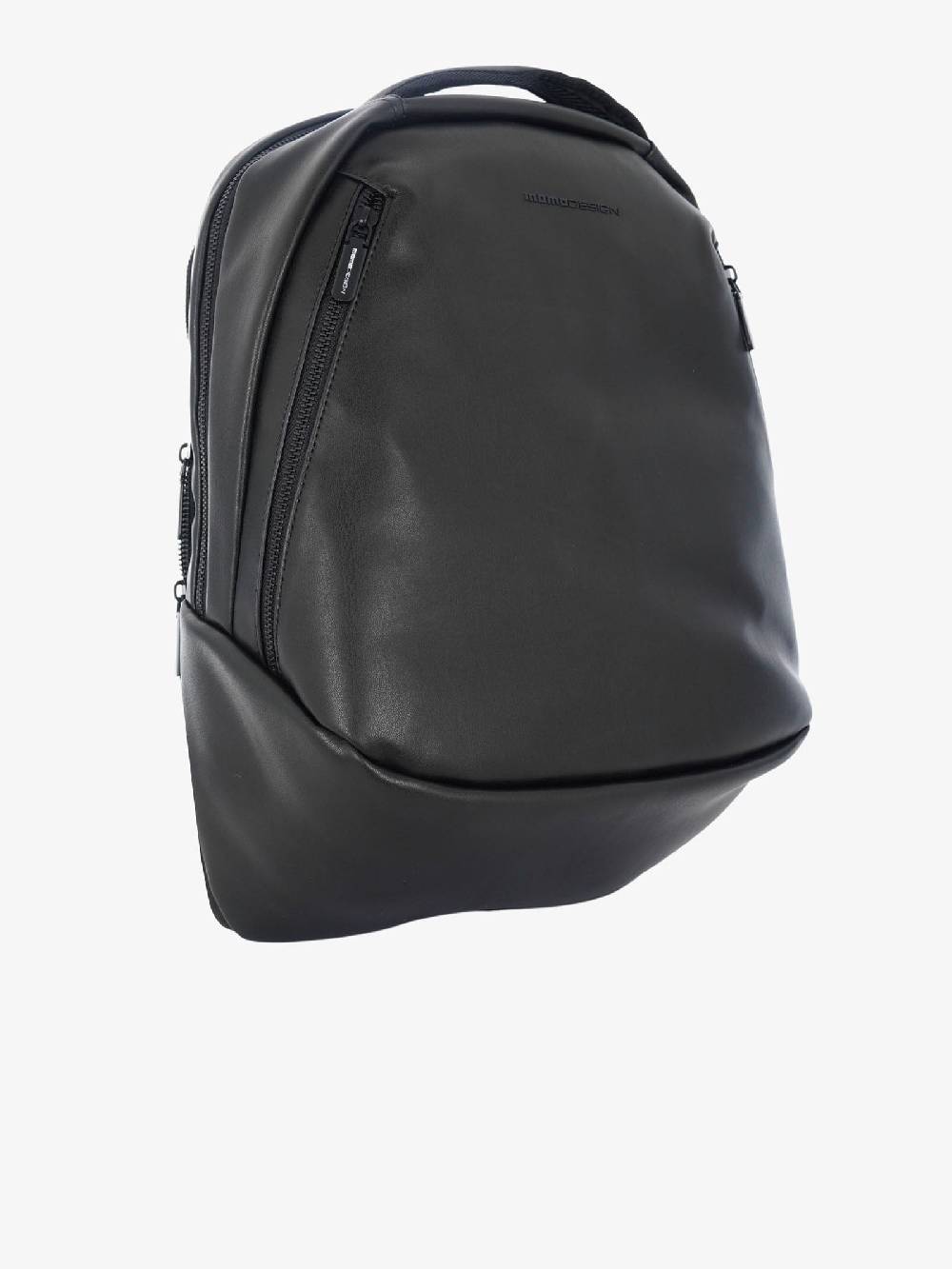 MOMO DESIGN Zaino MO-04PU Ovale Uomo Nero Tasche Laterali