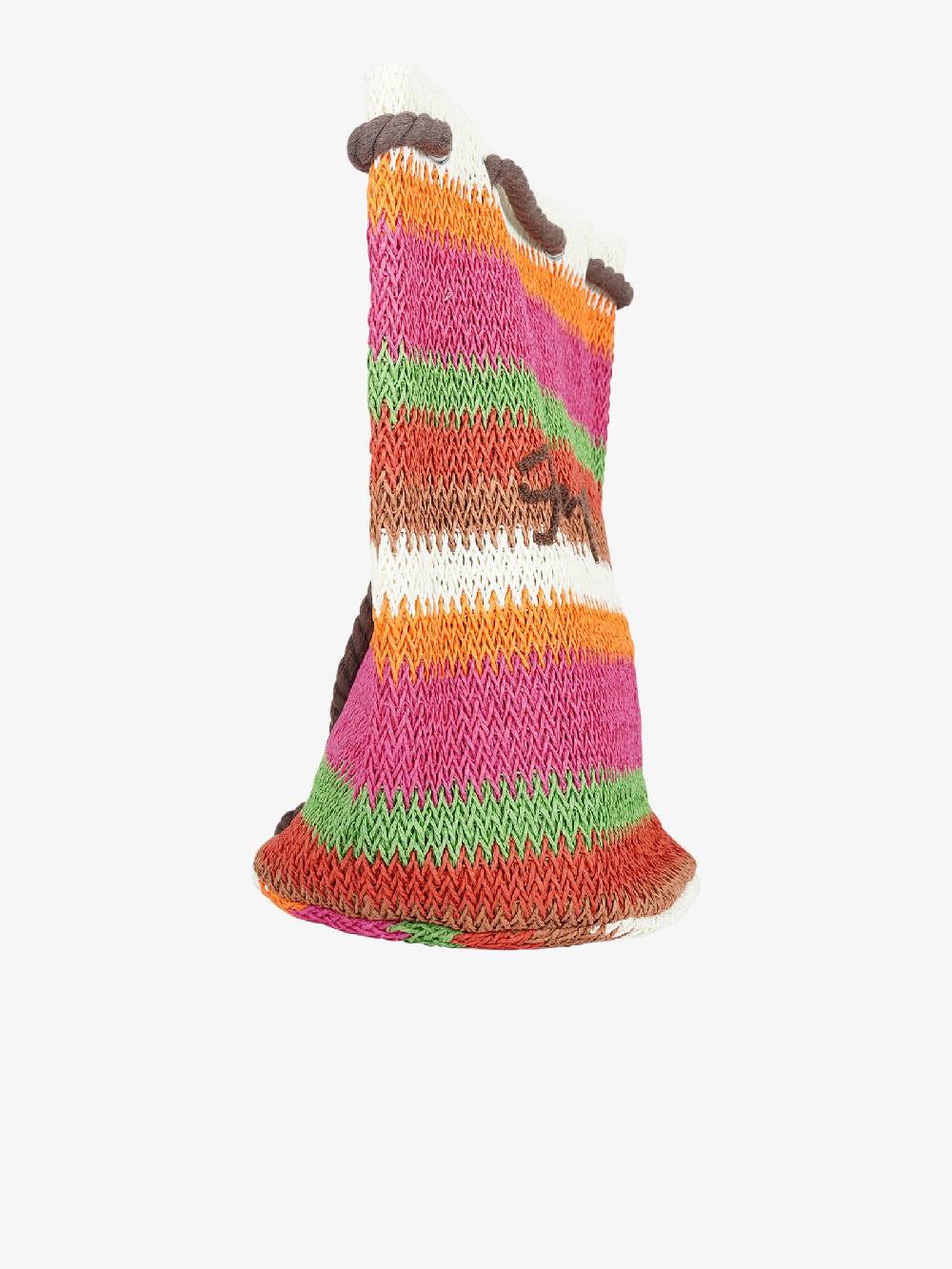 PIN UP Zaino Sacca A Righe PE000XB Donna Rafia Multicolor