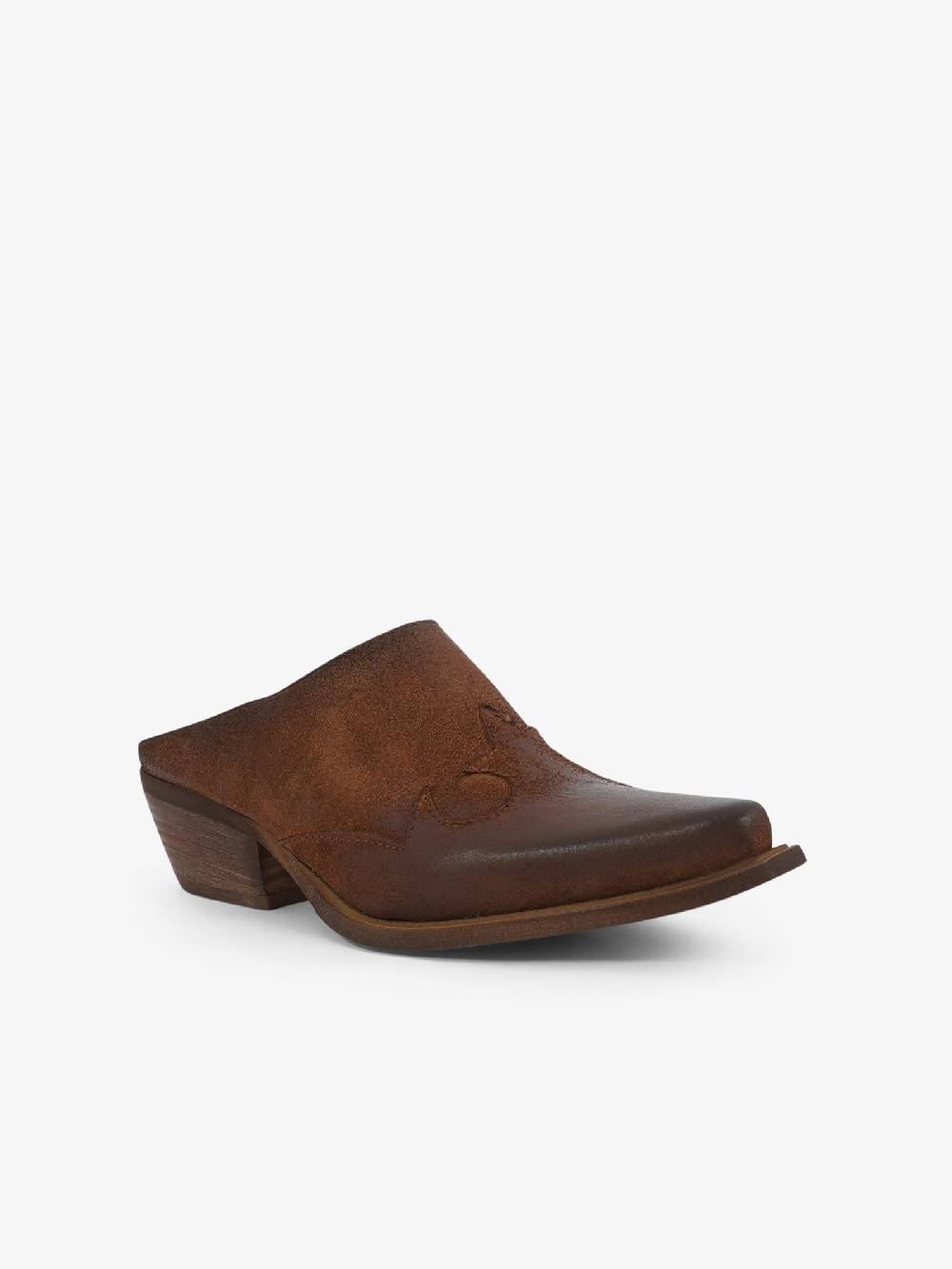 ZOE Sabot DAKOTA 03 Donna Pelle Marrone