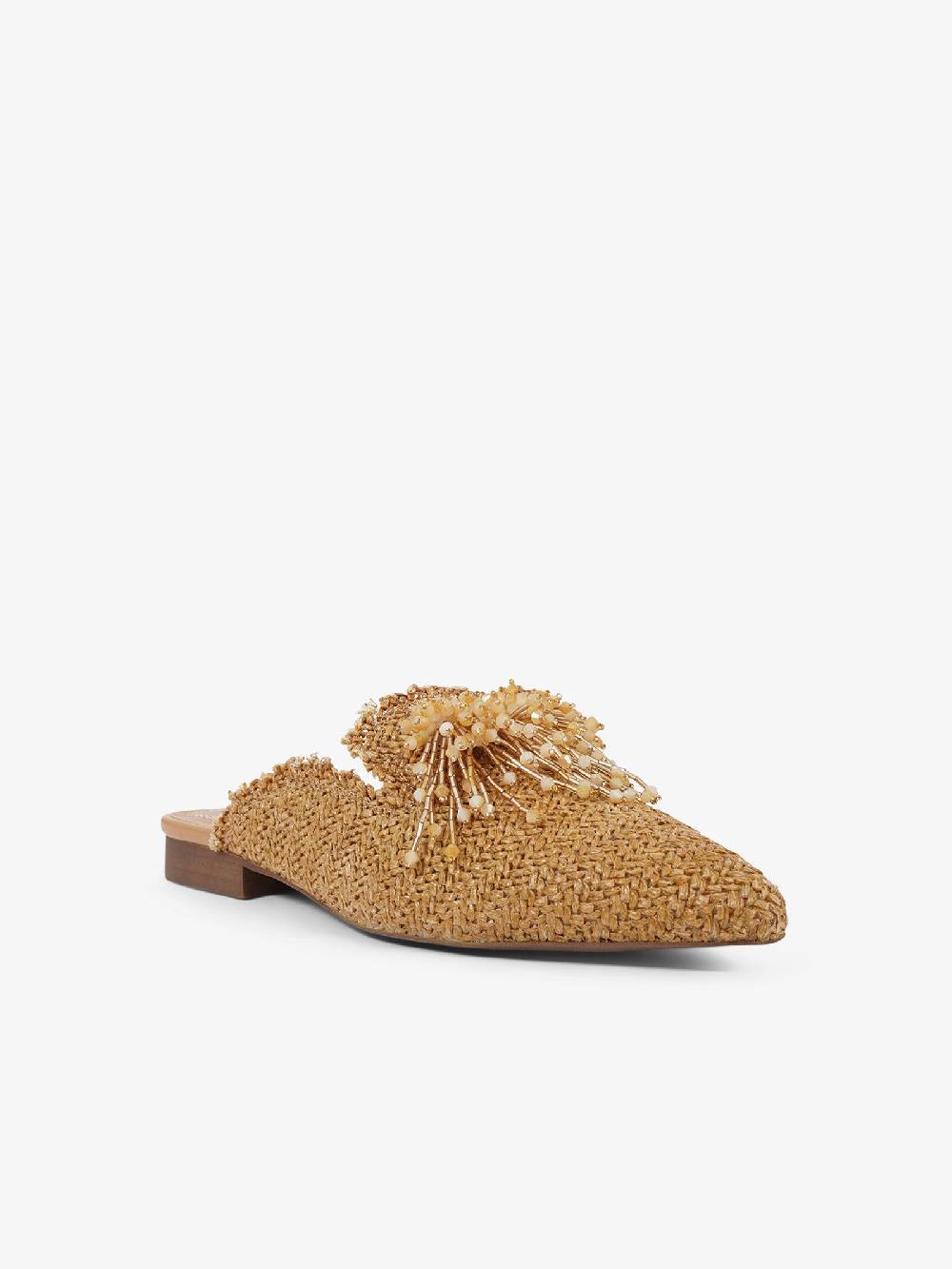 ZOE Sabot DALLAS03 Donna Rafia Marrone