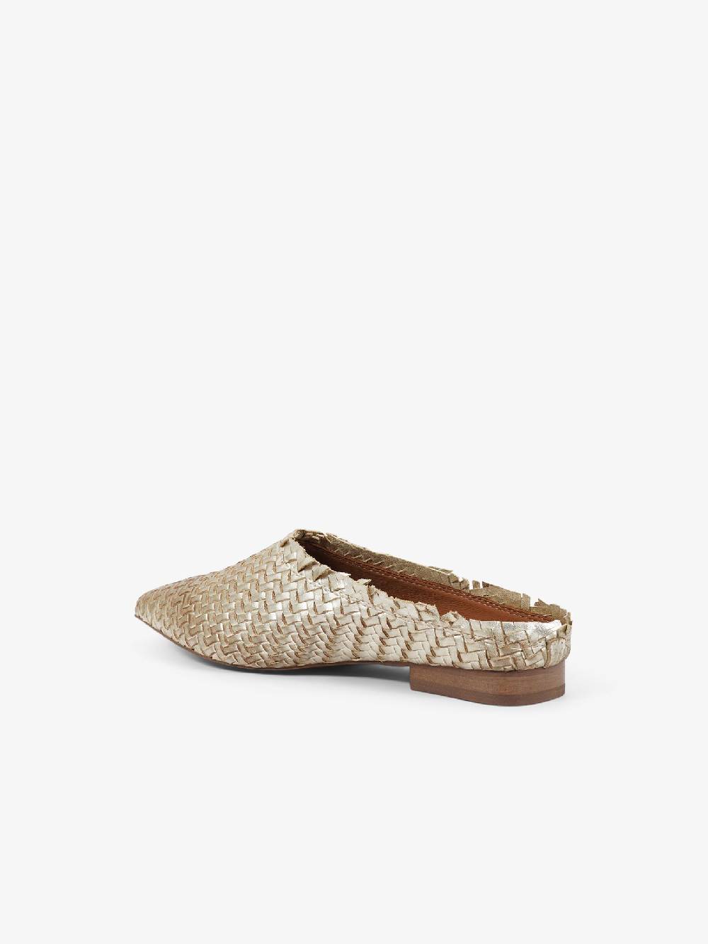 ZOE Sabot DALLAS04 Donna Pelle Oro