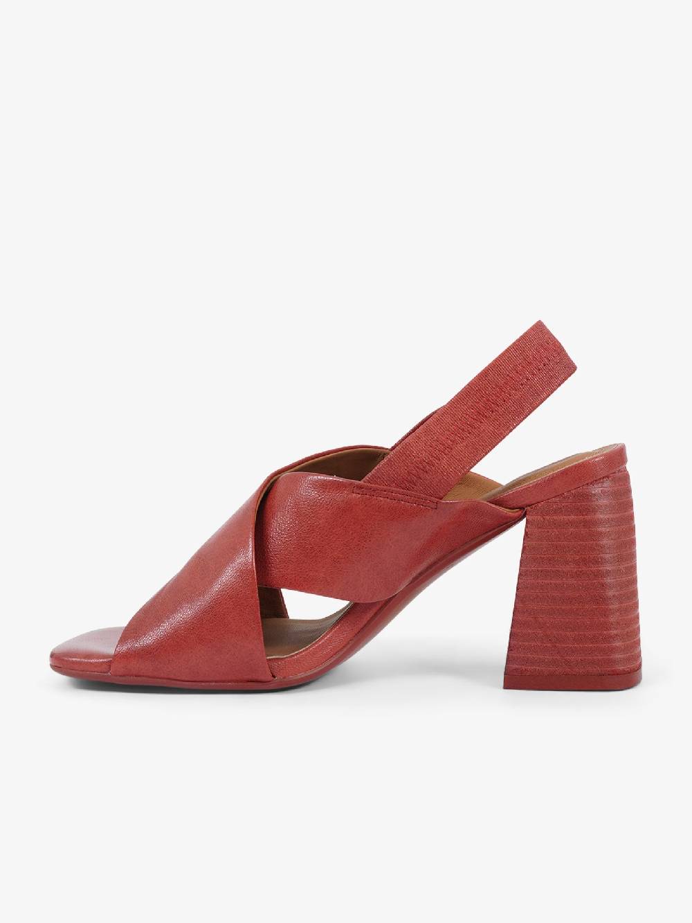 ZOE Sandali Con Tacco SOLEDAD03 Donna Pelle Rosso