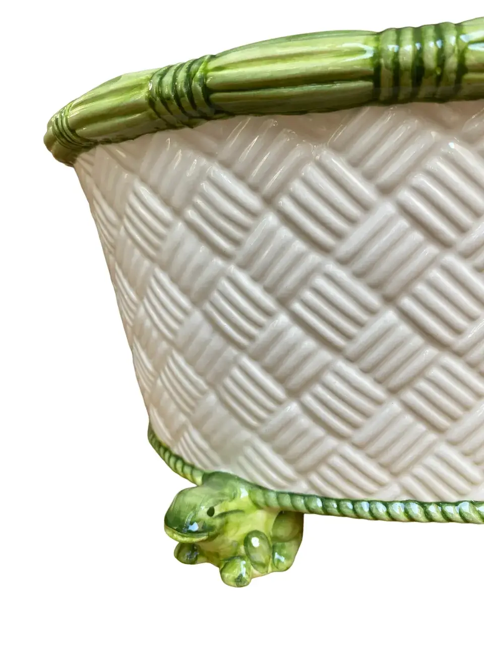 Les Ottomans Cachepot Bamboo SPE03