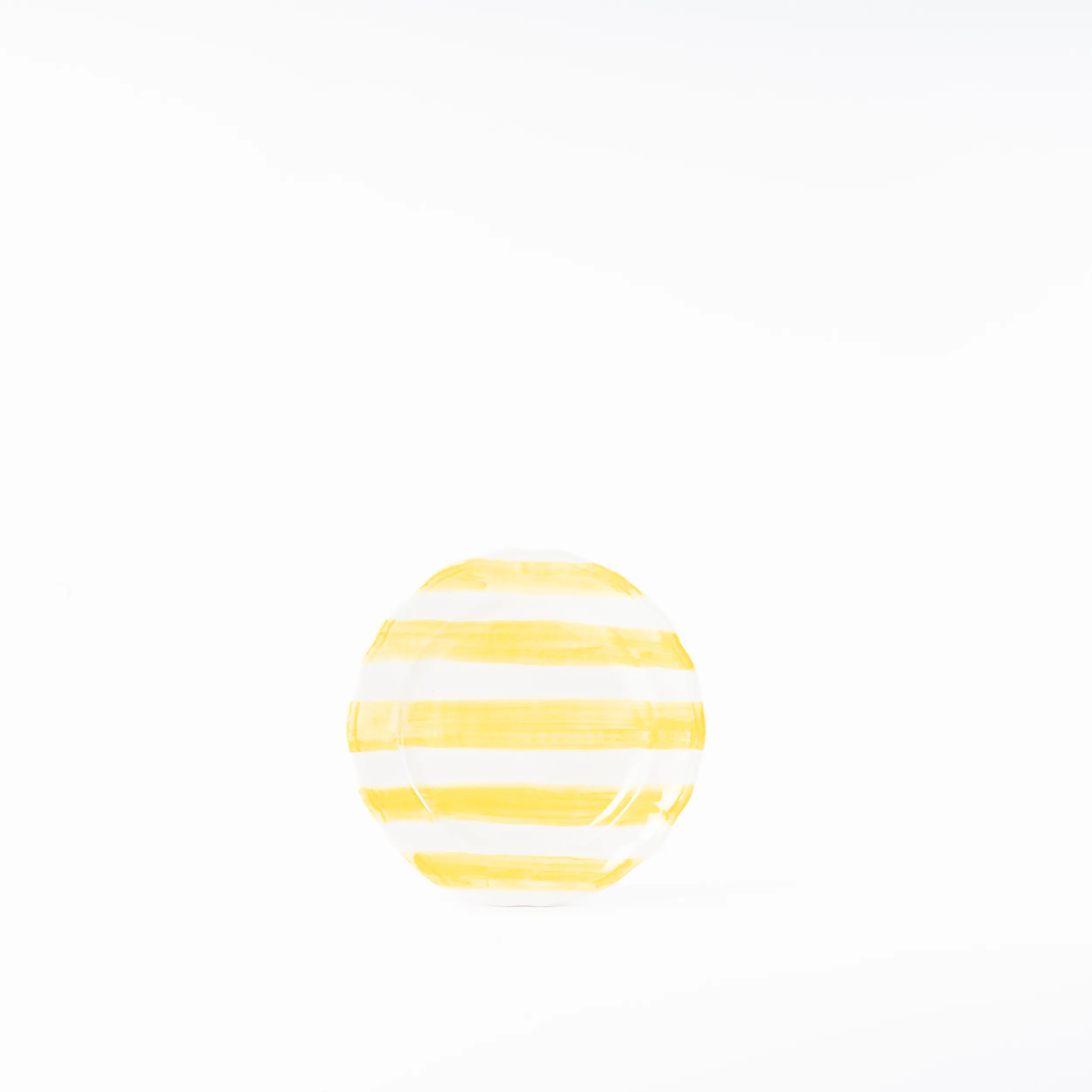 Les Ottomans Ceramic plate stripes ST01