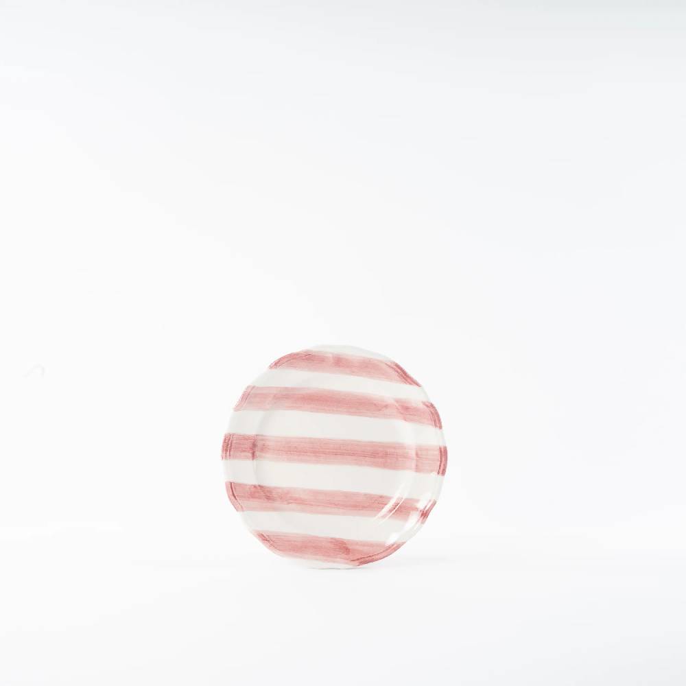 Les Ottomans Ceramic plate stripes ST03