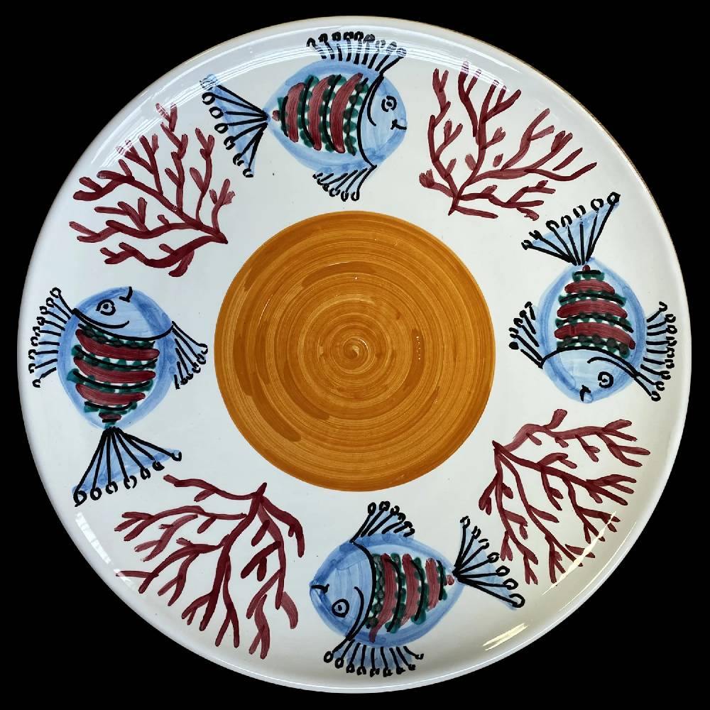 Les Ottomans Ceramic Sicilian plate SIP10