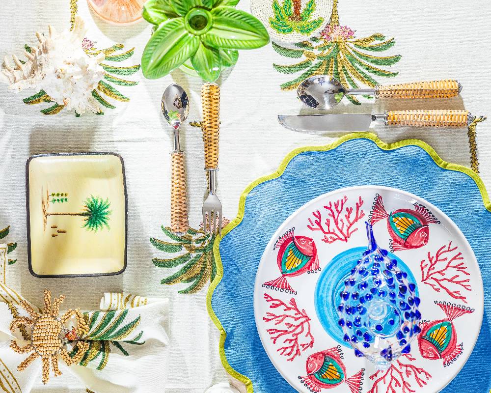 Les Ottomans Ceramic Sicilian Plate SIP11