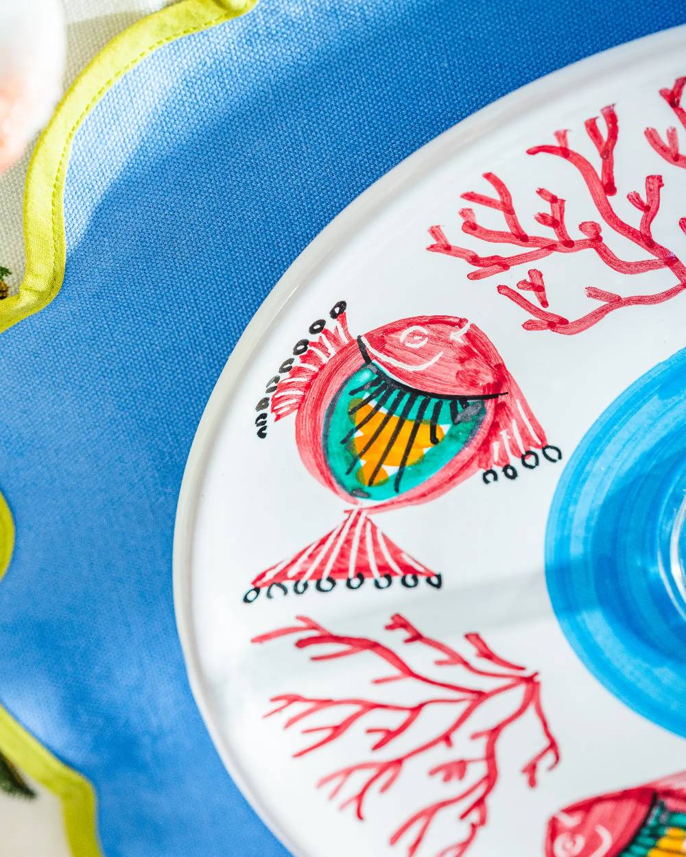 Les Ottomans Ceramic Sicilian Plate SIP12