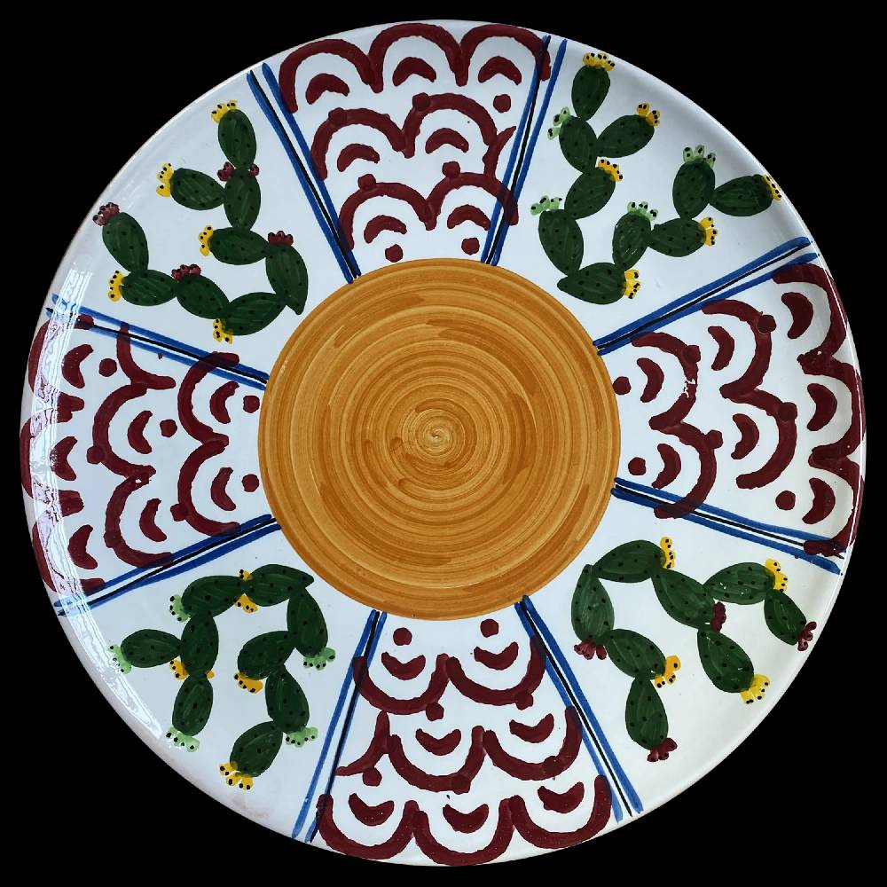 Les Ottomans Ceramic Sicilian plate SIP14