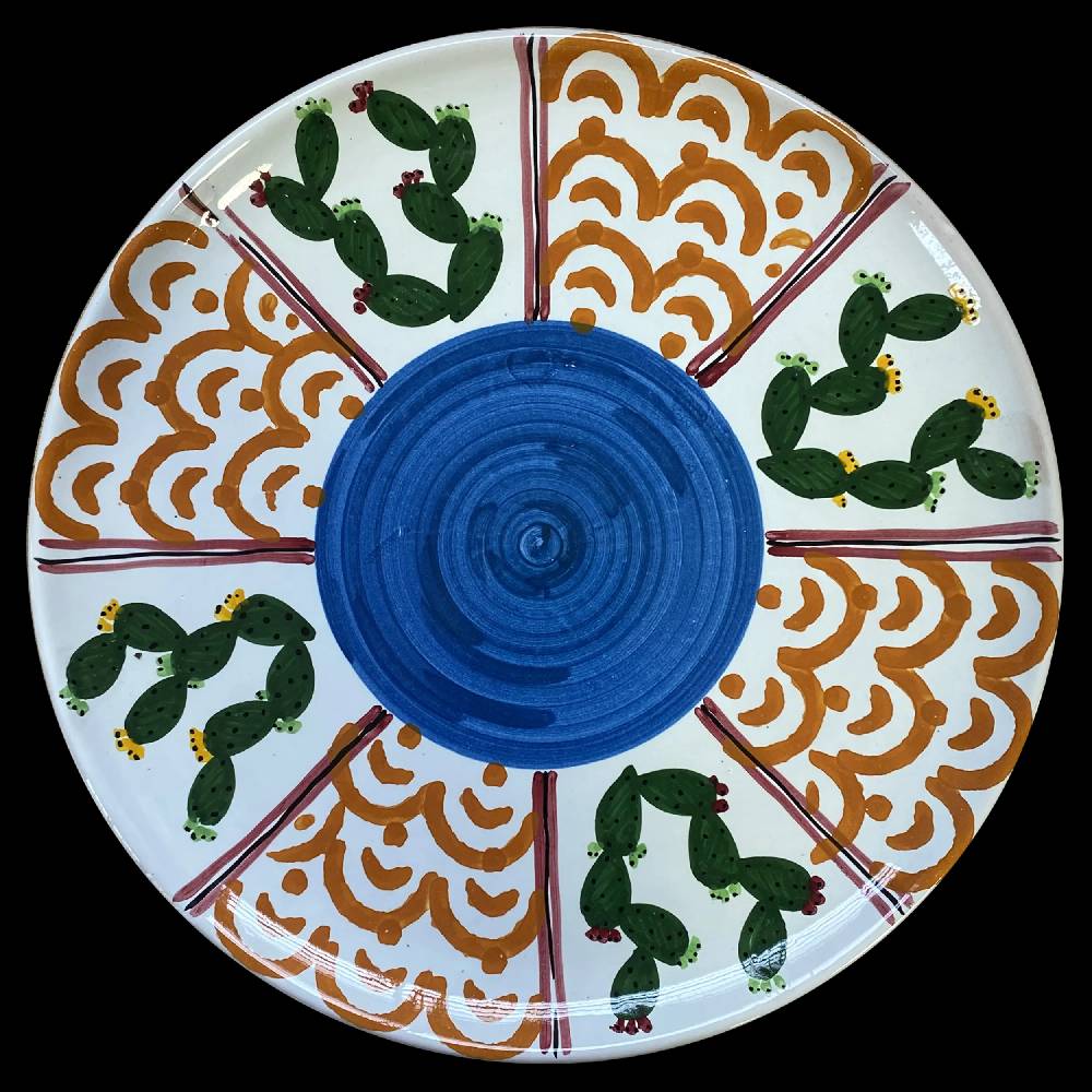 Les Ottomans Ceramic Sicilian plate SIP15
