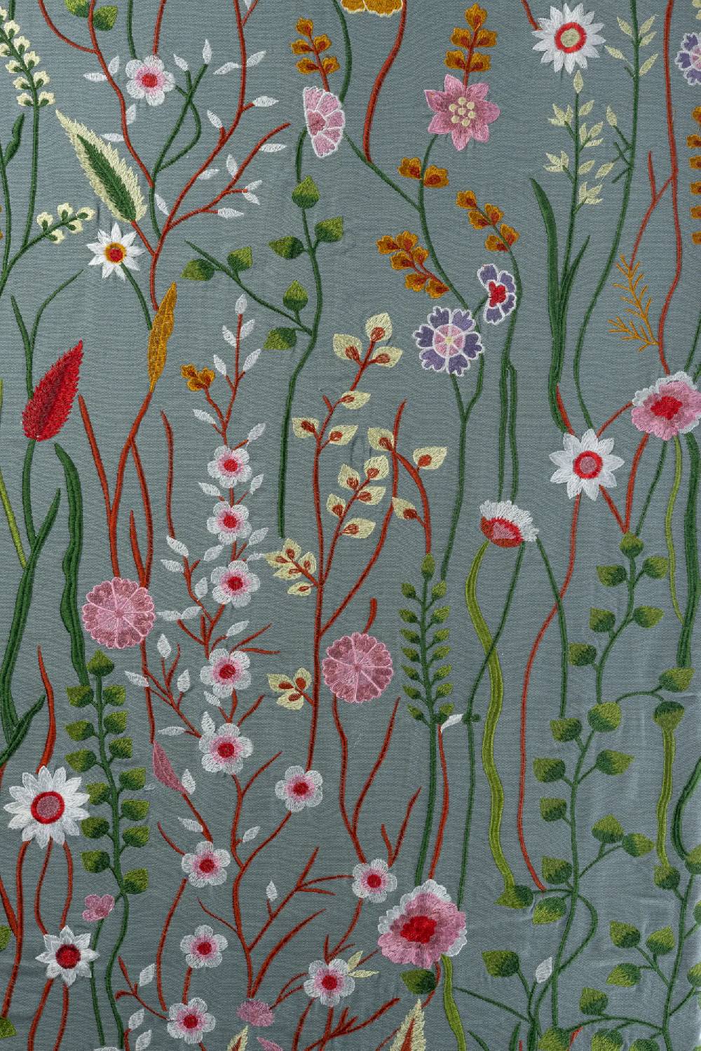 Les Ottomans Embroidered Cotton Tablecloth EBT01